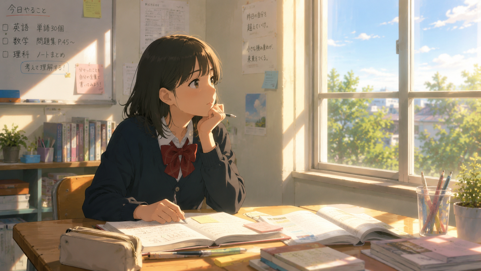 十代の学び方のイメージ